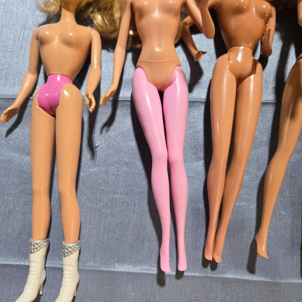 Vintage Mattel‎ Barbie Doll Lot of 5 Blonde Strawberry Blonde 1966-2007